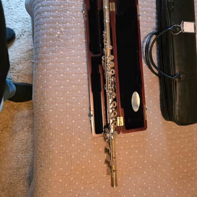 Kessler Kessler Custom Artist Series Flute, open holes, low B foot ~2013 - Japanese Nickel/Silver image 3