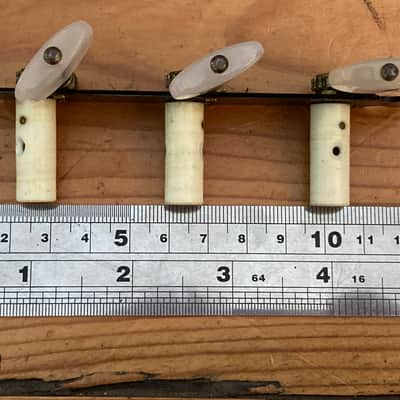 Vintage Engraved Fustero Classical Spanish Guitar Tuning Heads Tuners Circa 1970 image 14