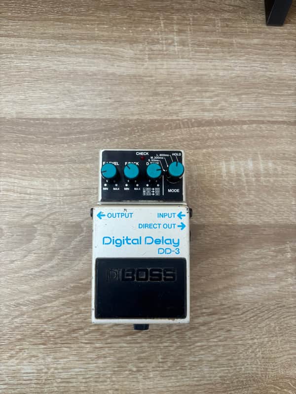 Boss DD-3 Digital Delay 1986 - 1990 - White image 1