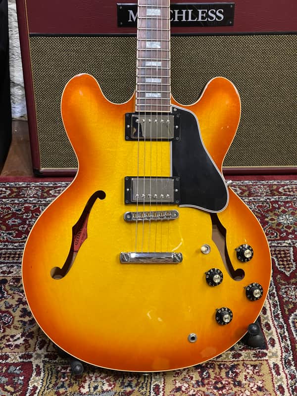 Gibson ES335 Larry Carlton MR335 2010 - Vintage Burst image 1