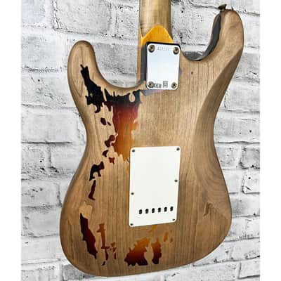 Fender Custom Shop Rory Gallagher Signature Stratocaster Relic, Rosewood Fingerboard, 3-Color Sunburst image 6