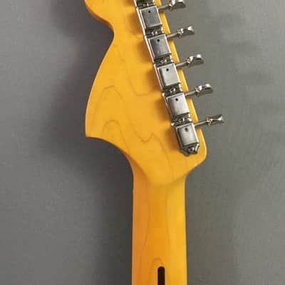 Loaded Custom NOS Relic Rock Maple Guitar Neck Strat Amber Nitro CBS Bullet Truss Rod + Gotoh MIJ Tuners image 19