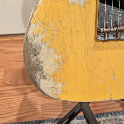 Fender Custom Shop LTD 1951 Telecaster Super Heavy Relic 2021 - Aged Nocaster Blonde image 3