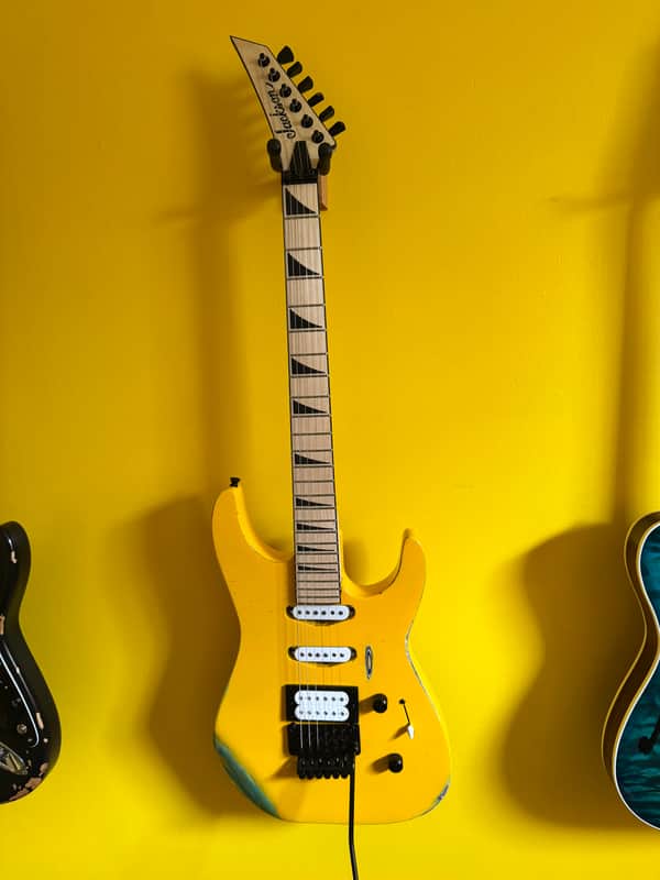 Jackson Custom Dinky HSS 2025 - Yellow image 1