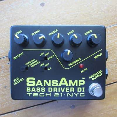 Tech 21 SansAmp Bass Driver DI, mint / unused image 1