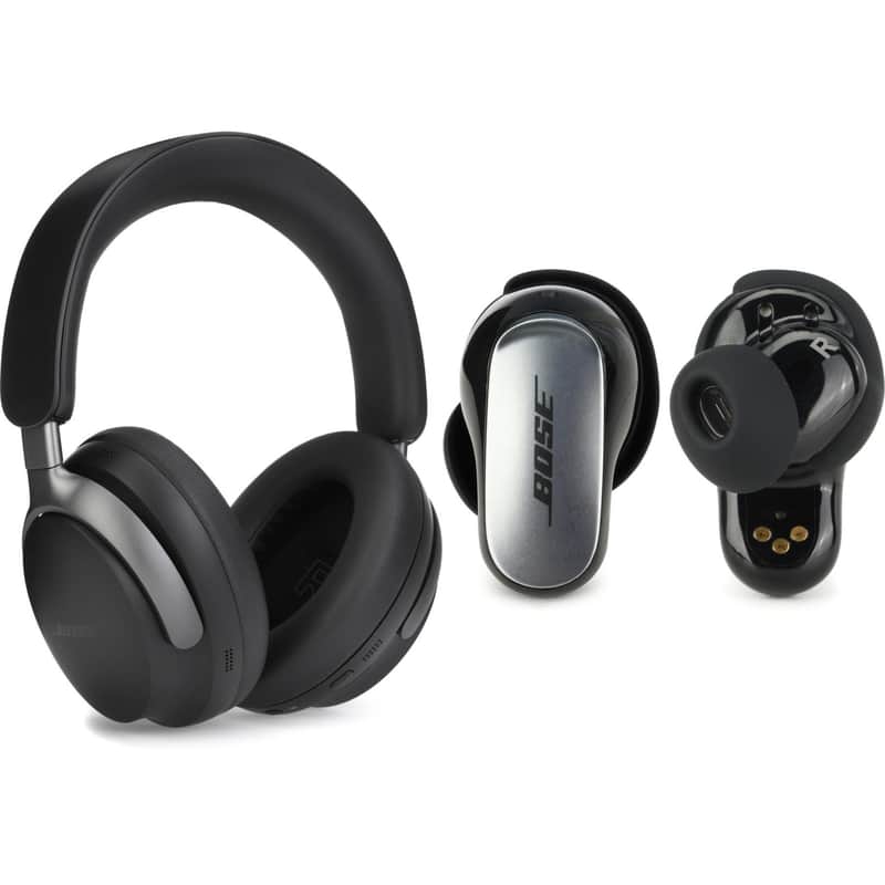 Bose QuietComfort Ultra Headphones and QuietComfort Ultra Earbuds - Black image 1