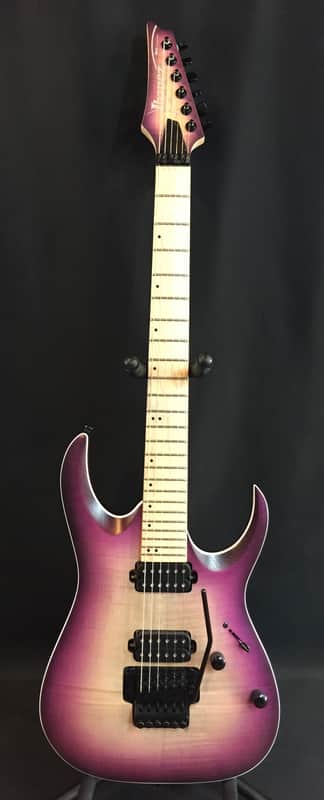 Ibanez RGAR42MFMT Electric Guitar Stain Transparent Purple Burst