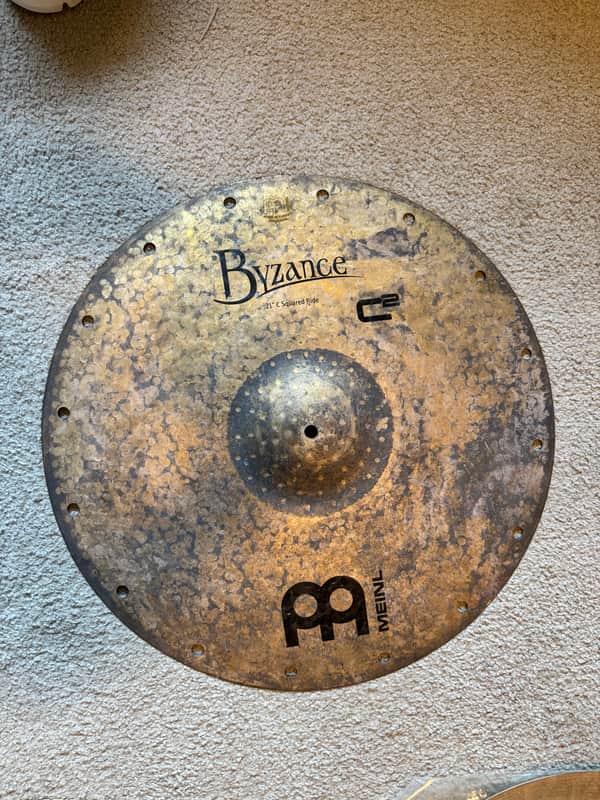 Meinl 21" Byzance Vintage Chris Coleman Signature C Squared Ride 2020 - Present - Traditional image 1