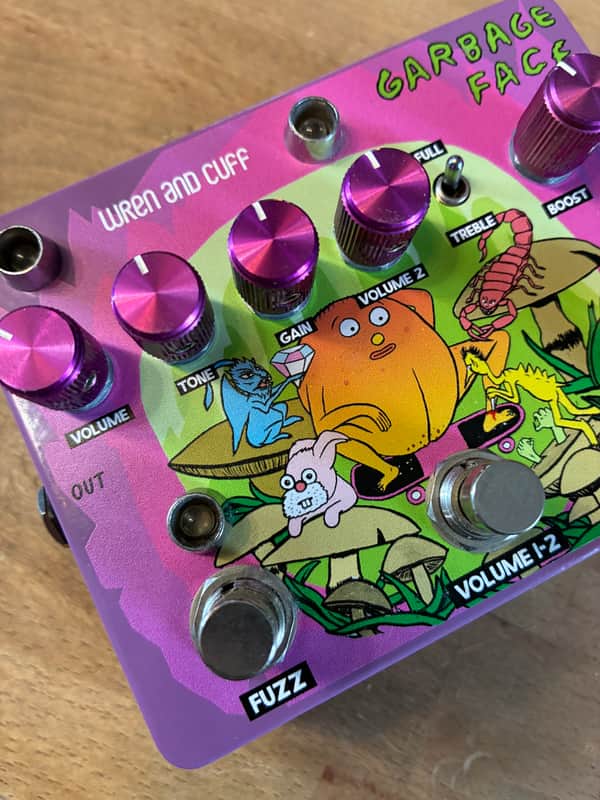 Wren and Cuff J Mascis Garbage Face 2020 - Present - Pink image 1