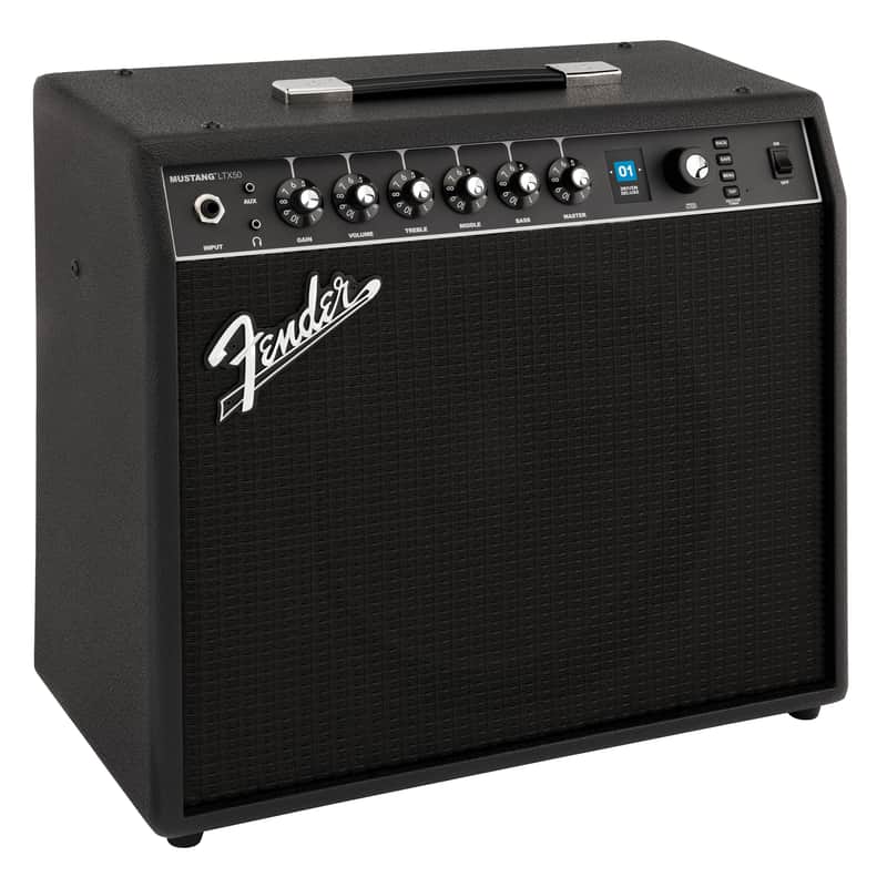 Used Fender Mustang LTX50 Guitar Amplifier - Black image 1