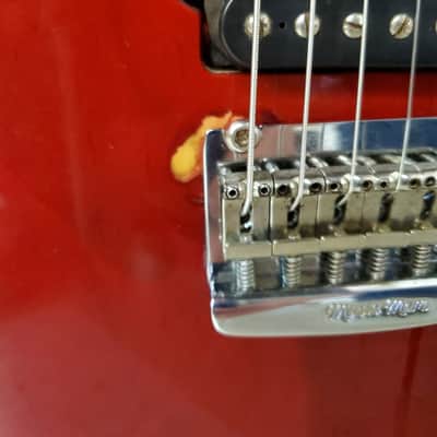 Ernie Ball Music Man AXIS SPORT 1998 RED HH MAPLE TREM image 10