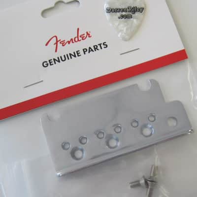 Fender American Standard Stratocaster Bridge Plate 1986-2007 USA 0026097049 image 1