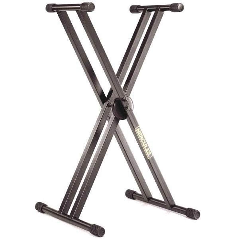 KS120B Double Braced X Keyboard Stand image 1