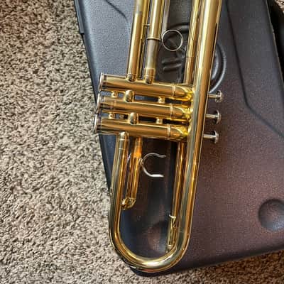 Yamaha YTR-200AD Advantage Bb Trumpet 2000s - Brass image 3