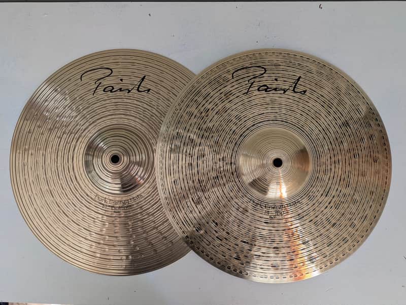 Paiste 14" Signature Dark Energy Mark I Hi-Hat Cymbals (Pair) image 1