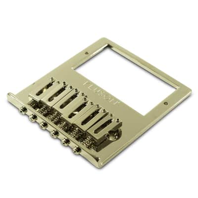 Kluson Contemporary Humbucker Bridge For Fender Telecaster With Brass Saddles Nickel
