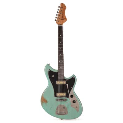 Novo Serus J Foam Mary Kaye Medium Distress w/ Lollar Gold Foil Pickups (Serial #26730) image 4