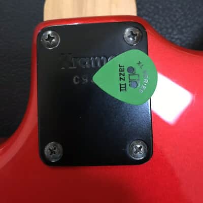 1984 Kramer Baretta Red Vintage Real NOT reissue. Very good condition. OHSC image 11