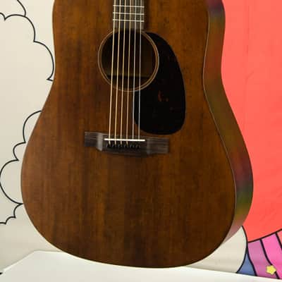 Martin D-15M All Solid Wood Mahogany Acoustic Guitar image 5