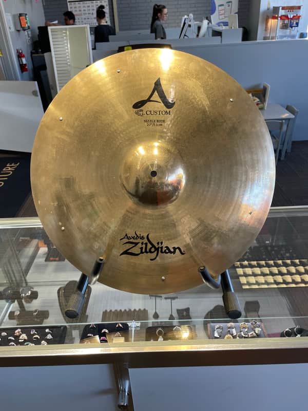 Zildjian 20" Rare Avedis Custom Sizzle Ride image 1