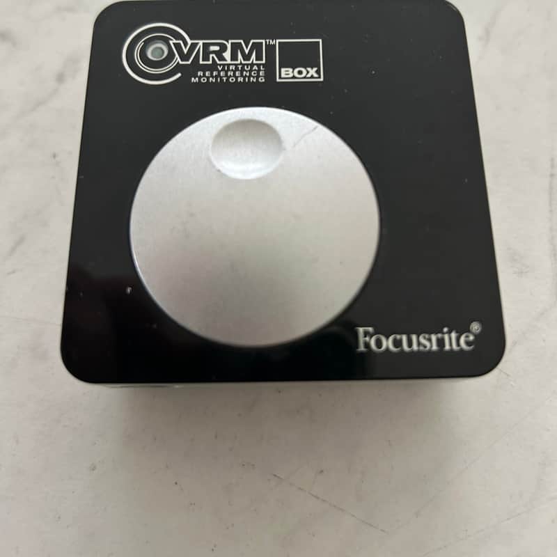 2010s Focusrite VRM Box USB Virtual Reference Monitoring Headp…