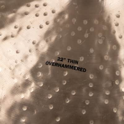 Zildjian 22" K Constantinople Thin Overhammered Ride Cymbal 2162g image 2
