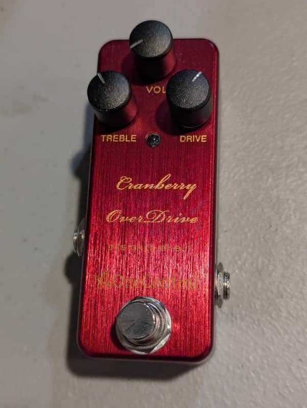 新品：One Control CRANBERRY OVER DRIVE One Control Cranberry Overdrive | Reverb UK