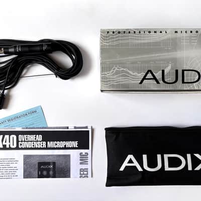 Audix ADX40 Cardioid Hanging Condenser Microphone 2010s - Black image 2