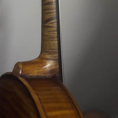 Fine Old Antique German Violin Labeled Francesco Ruggeri image 13