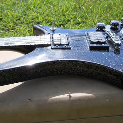 Early 80's Guild X-79, Original, Beautiful Black Metallac, Great Cond, OHSC! image 10