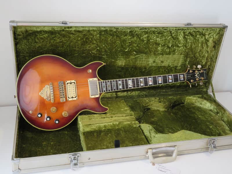 1977 Ibanez 2622 Artist EQ Electric Guitar in Sunburst with Case - Good