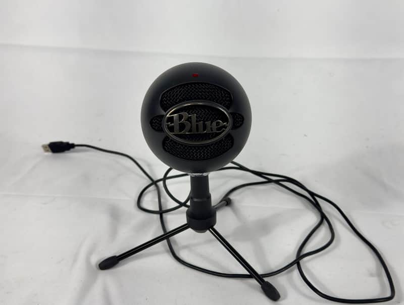 Blue Snowball Ice USB Condenser Microphone 2010s - Black image 1