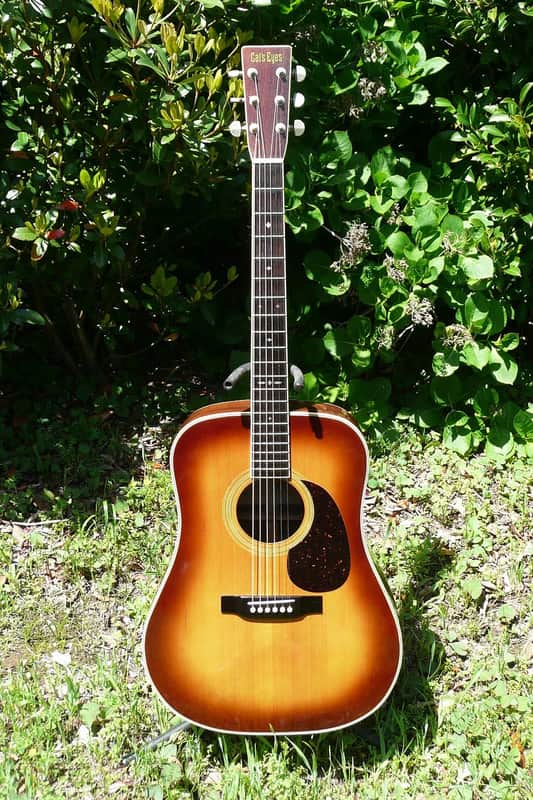 TOKAI Cat's Eyes TCE-35ST サンバースト 80年代 希少 Tokai Cat's Eyes CE350ST 1980 Sunburst Japan Vintage BARGAIN | Reverb