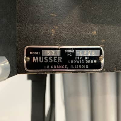 Vintage Musser M-50 Rosewood Xylophone image 3