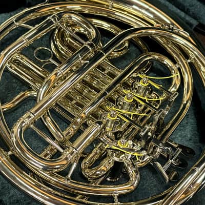 Yamaha YHR-672N F/Bb Professional Double French Horn 2024 Nickle Silver New Unplayed Auth Dlr #036 image 13