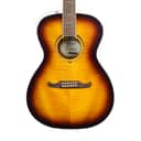 Fender FA-235E, mocha burst, concert acoustic electric guitar