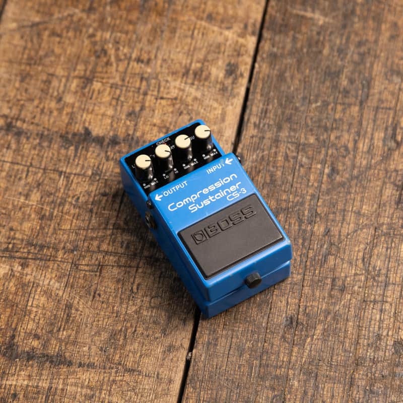 Boss CS-3 Compression Sustainer (Black Label) 1992 - 1997 - Blue image 1