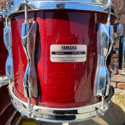 Holy Grail Drum Set! Yamaha Recording Custom 1970s - 1980s - World’s Most Recorded Drums ! Natural Wood Cherry Wood Walnut image 16