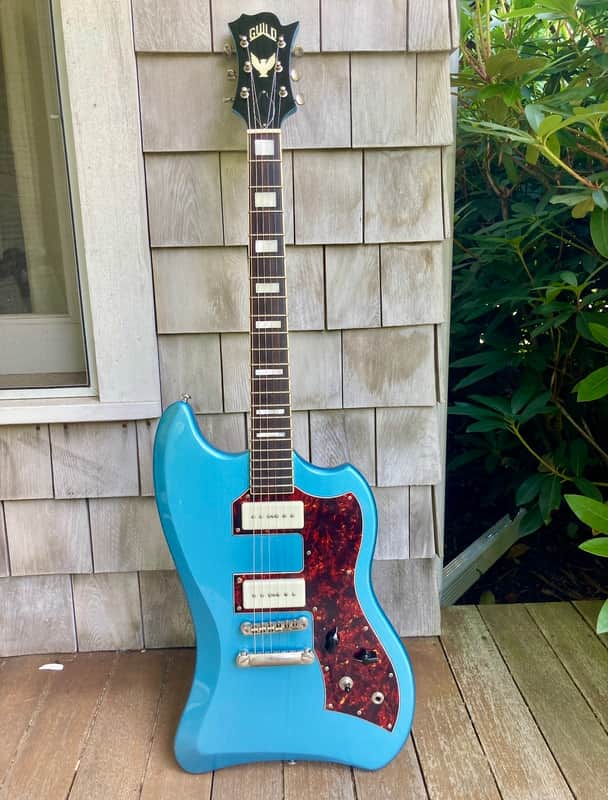 Guild T-Bird ST P90 - Newark St. Collection 2016 - Pelham Blue image 1