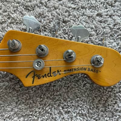 Fender Modern Player Dimension Bass 2013 MIC Candy Apple Red 4-String Guitar image 5