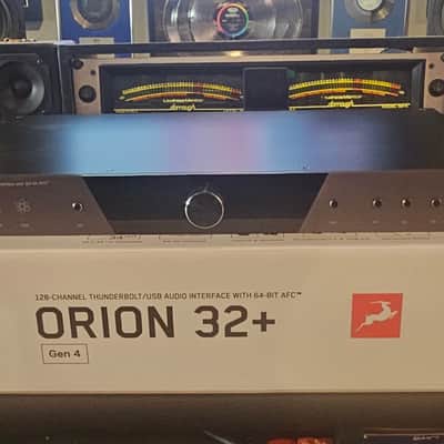 Antelope Audio Orion 32 Plus Gen 4 USB / Thunderbolt Audio Interface 2024 - Present - Black image 5