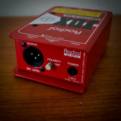 Radial JDX Reactor Amplifier Direct Box 2010s - Red image 4