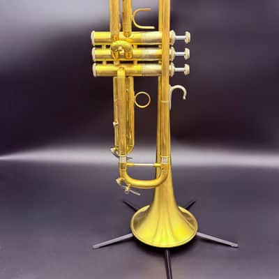 BACH STRADIVARIUS 190M37X Bb TRUMPET – RAW BRASS – MINT CONDITION – ORIGINAL BACH CASE image 1