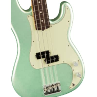 Fender American Professional II Precision Bass in Mystic Surf Green with Rosewood Fingerboard image 3