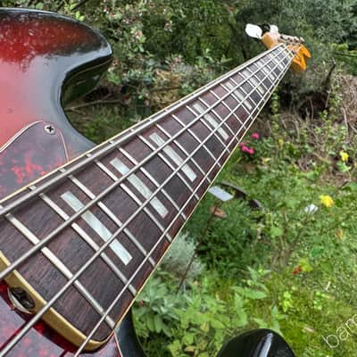 1973 Fender Jazz Bass - Rosewood Fretboard - Sunburst - OHSC image 14
