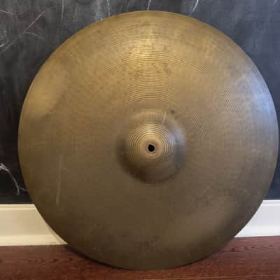 Vintage 1960s A Avedis Zildjian 22" Ride Cymbal 2685g image 1