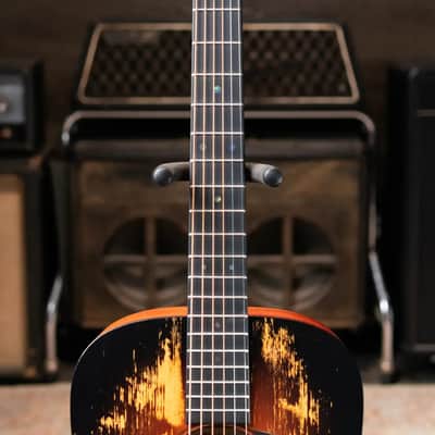 Martin D Jr-E StreetLegend Acoustic/Electric Guitar - Burst with Gig Bag image 4