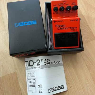 Boss MD-2 Mega Distortion (Silver Label) 2001 - Present - Red image 4