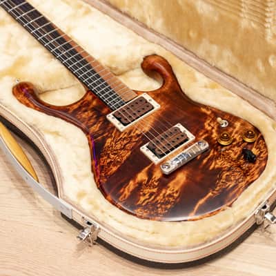 Fibenare Erotic Dalbat 20th Anniversary One-Piece Poplar Burl - Anniversary Burst Satin image 9