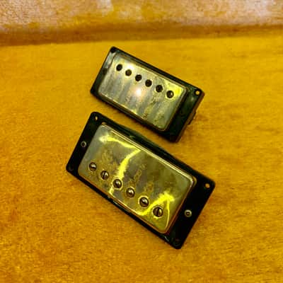 Maxon PAF U1000 humbucker pickups 1977 Gold original vintage mij japan Greco super real Les paul custom dry z image 1